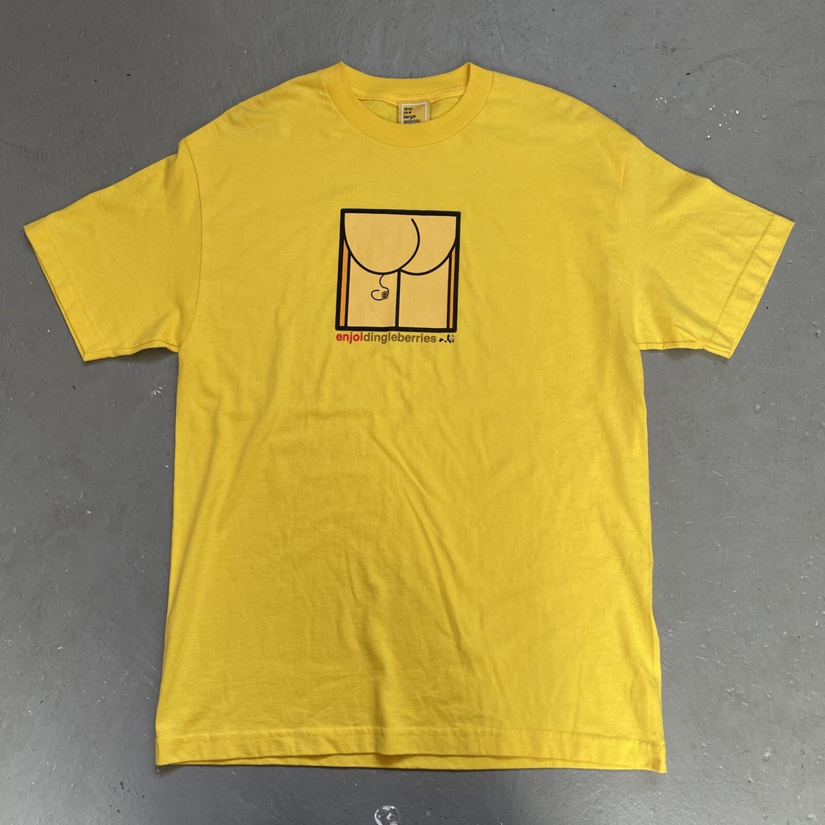 Vintage Enjoi Skateboarding T-Shirt Skate Streetwear Panda Made In 