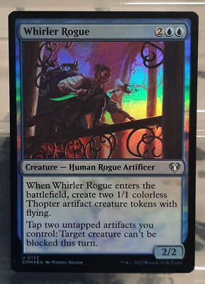 Magic - Whirler Rogue/Wirbler-Räuberin - Uc/Foil - Commander Masters - EN/NM