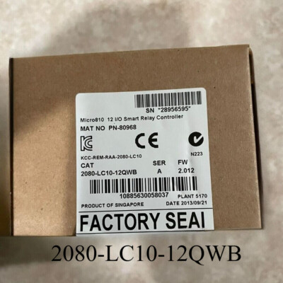 New Sealed Allen-Bradley 2080-LC10-12QWB Micro810 Controller Fast delivery