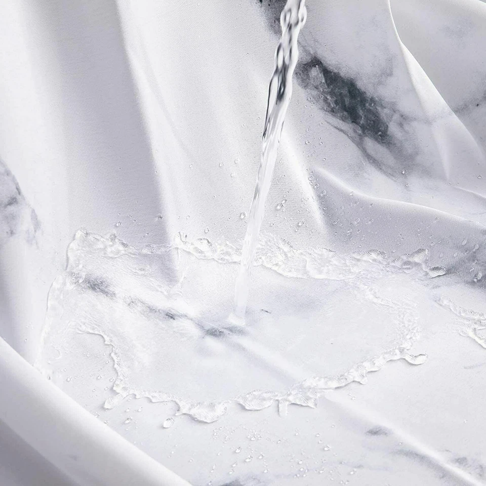 72 дюйма занавеска для душа с натуральными пейзажами лес водопад печать ткань декор для ванной - Изображение 3 из 4