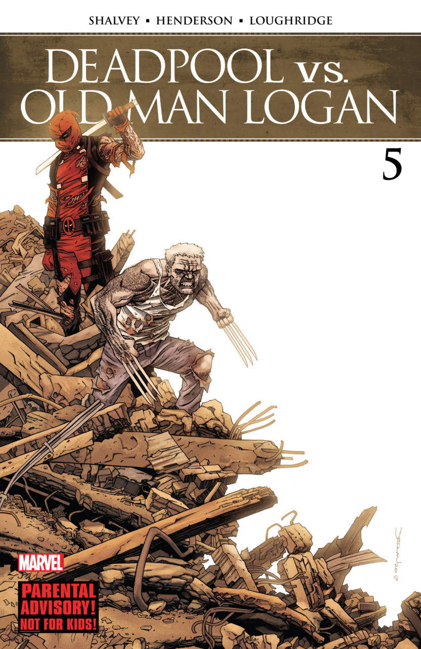 DEADPOOL Vs OLD MAN LOGAN (2017) #5 - Cover A - Back Issue