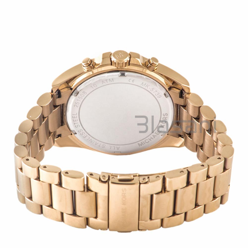 MICHAEL KORS 腕時計 MK5739 Amazon.com: Michael Kors Bradshaw Chronograph Gold-Tone