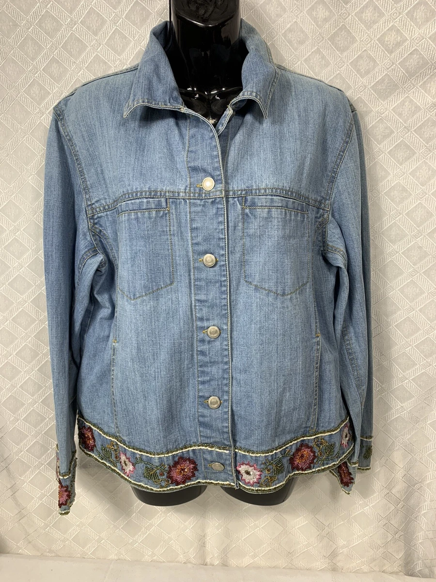Jean jacket hanging off shoulder shop