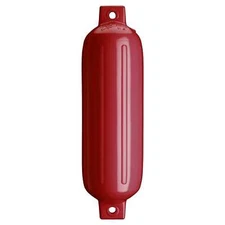 Polyform G-5 Classic Red Marine Ribbed Fender 8.8" Diam x 26.8" Tall 52-819-023