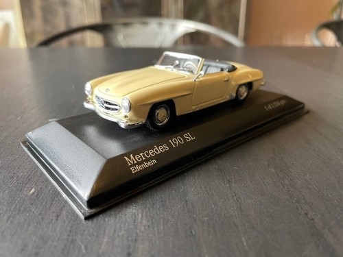 Minichamps Mercedes 190 SL Cabriolet 1955-62 - Edition limitée, 430033135 - Foto 2 di 6