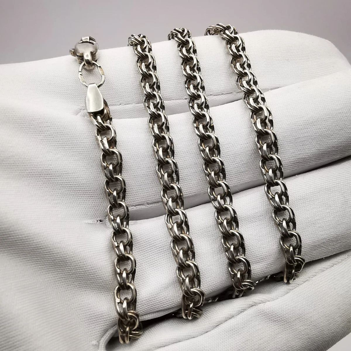 Vintage sterling silver chain best sale necklace