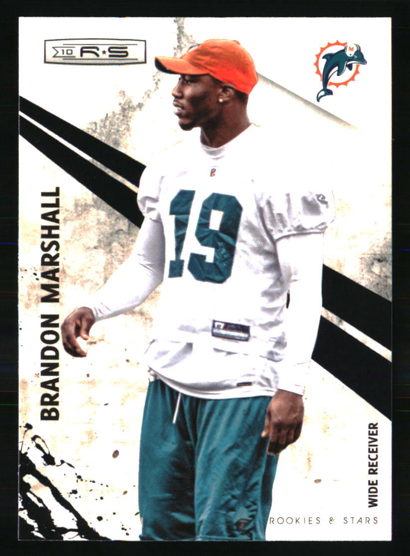 Brandon Marshall 2010 Panini Rookies & Stars #42 FOOTBALL Card