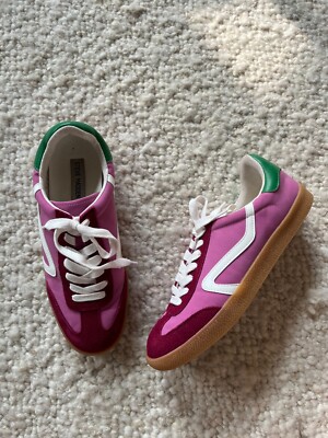 Steve Madden Colorful Sneakers Pink Purple Size