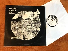 The First Kfm Album Chico, Ca v/a funk rock orig private 1980 lp spark & cinder!