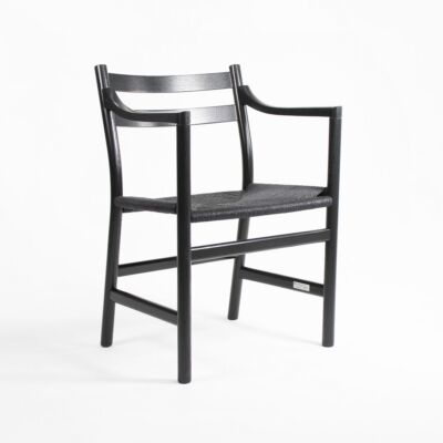 2020 CH46 Dining Chair by Hans Wegner for Carl Hansen Black Oak