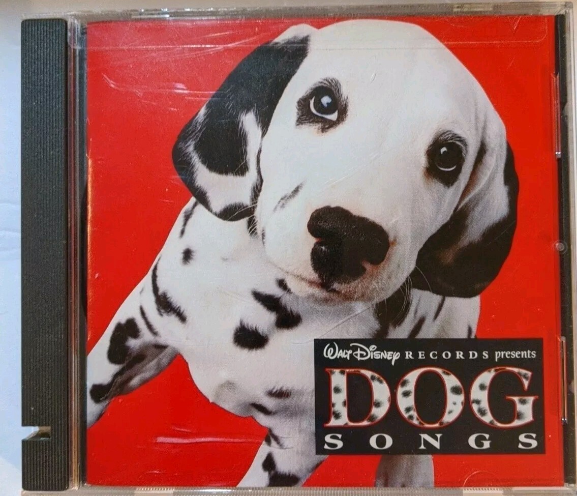 Dog Songs by Disney (CD, Dec-1996, Walt Disney) Notched Case And