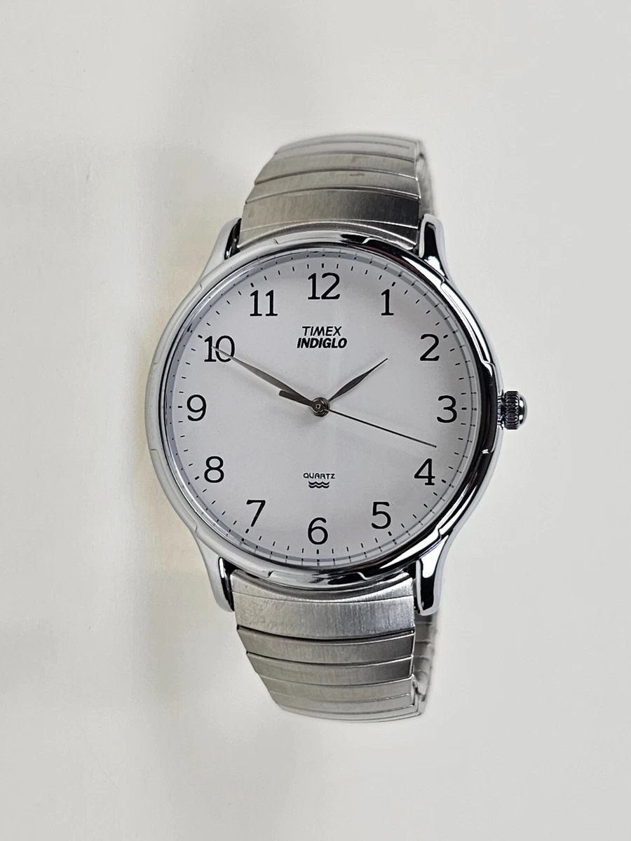Timex metal band hot sale