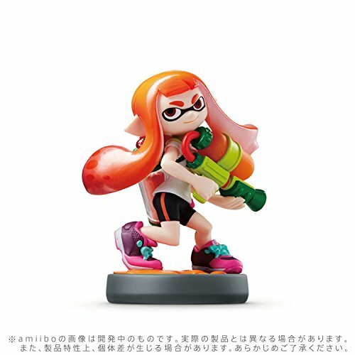 amiibo triple set Girl & squid & Boy Splatoon series Nintendo