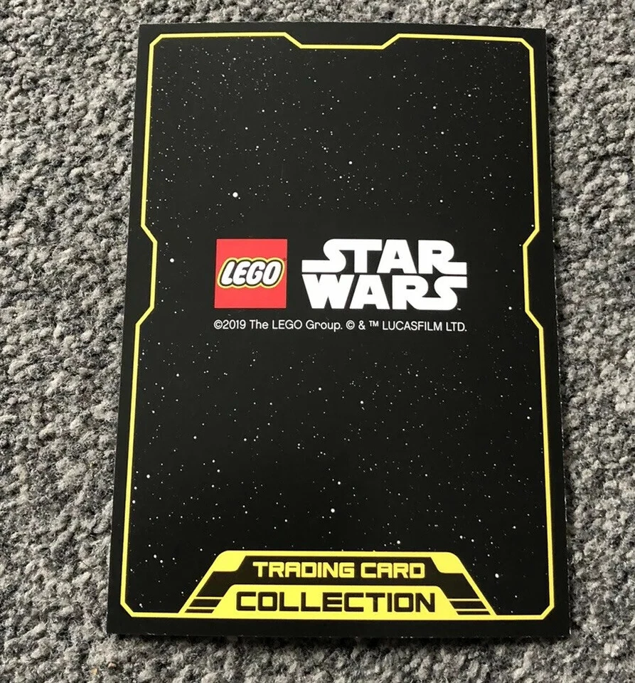 LEGO STAR WARS DARTH VADER LIMITED EDITION XXL FOIL CARD - Image 3 of 3