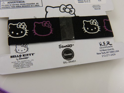 Pulsera Sanrio Hello Kitty Bling Nylon Elástico - Imagen 4 de 4