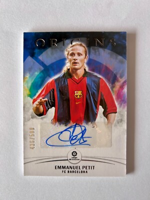 アントワーヌ グリーズマン Panini Immaculate 49枚限定 2021-22 Chronicles Origins Emmanuel Petit Autograph SP #436