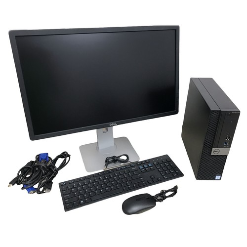 PC Desktop Dell Optiplex SFF I5 6th Gen, 64GB RAM, 2TB HDD, Windows 11 Pro, WiFi, BT - Ricondizionato