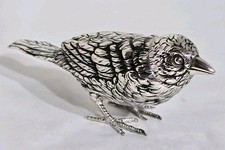 Continental novelty silver model. Nateralistically fashioned as a Bird . French 