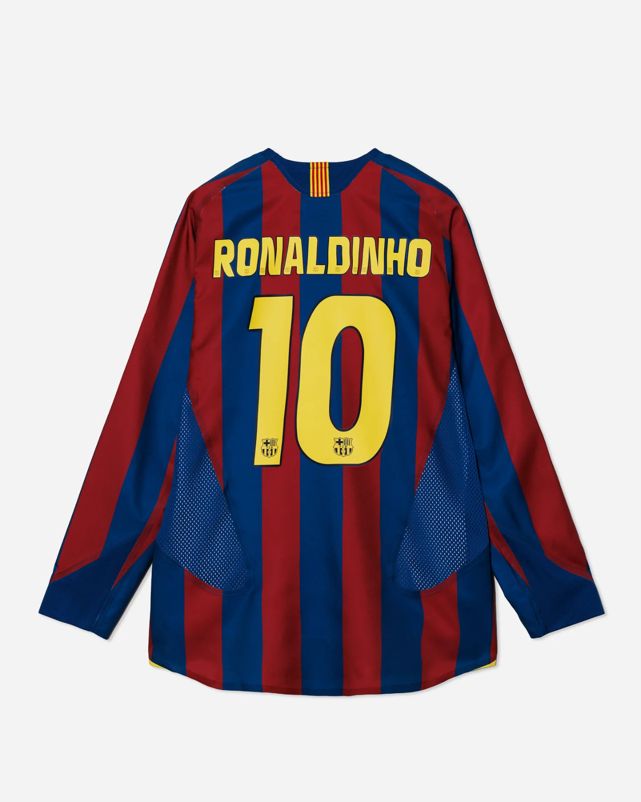 2005 2006 Nike FC Barcelona Reissue Jersey  - Ronaldinho - HQ1462-471 thumbnail 7
