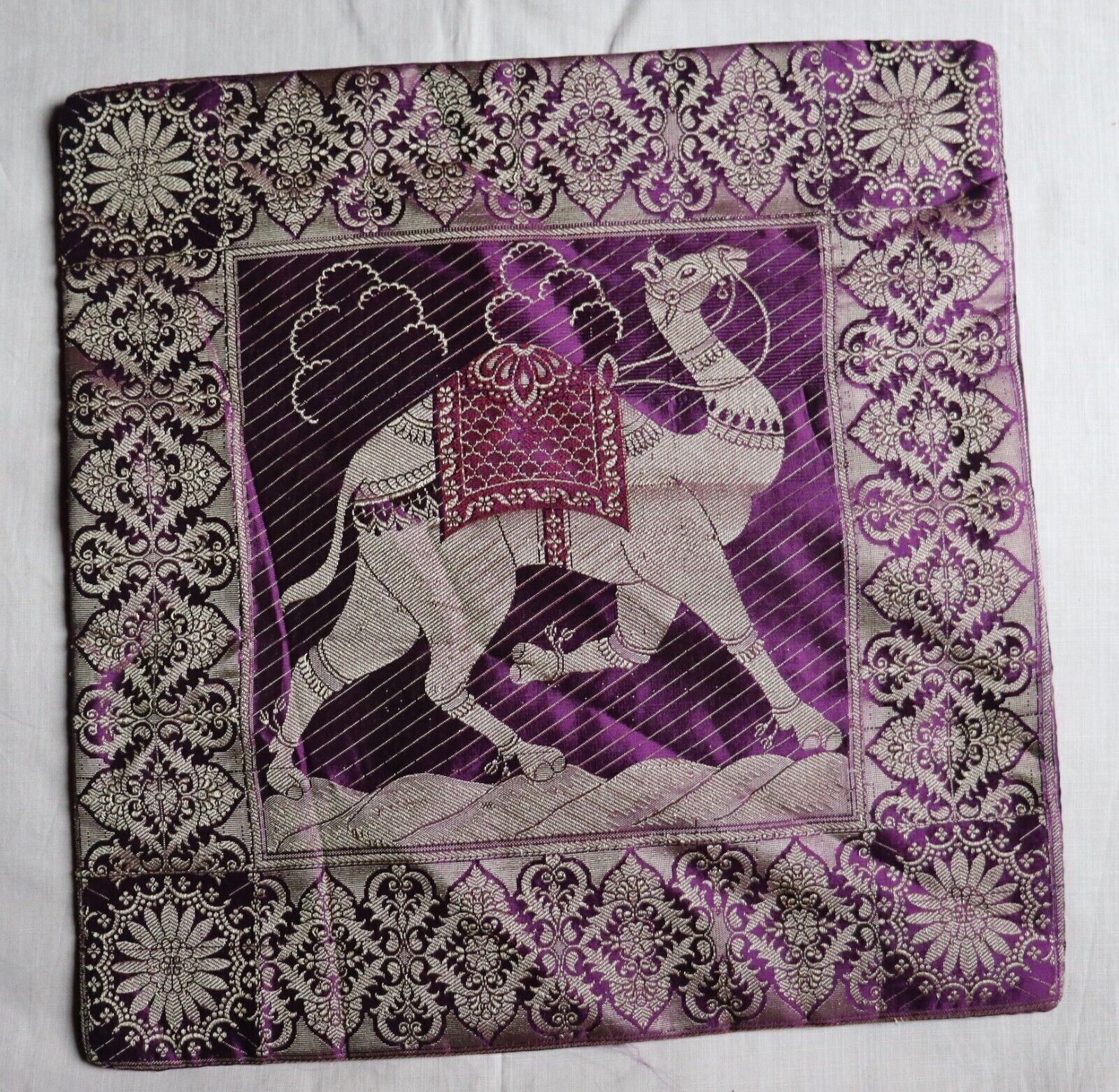 Embroidered Handmade silk Pillow Cover Home Décor Cushion Cover 5 Pcs set...