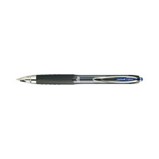 Stylo roller encre gel bleu pointe moyenne 0.7 mm Uni-Ball Signo 207