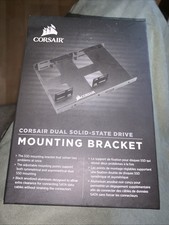 Corsair Dual SSD Solid State Mounting Bracket 3.5" CSSD-BRKT2 BRAND NEW