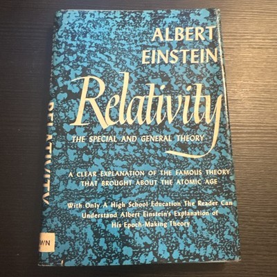 Albert Einstein - Relativity The Special and General Theory 1961 w DJ