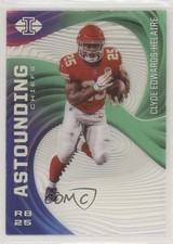 2020 Panini Illusions Astounding Emerald Clyde Edwards-Helaire #A4 05c8