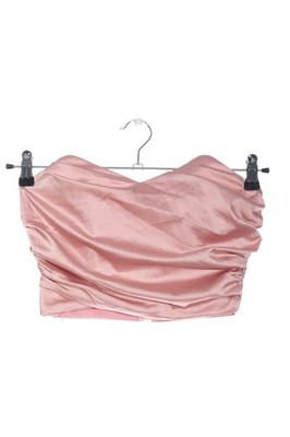 MISSGUIDED Cropped Top Damen Top Gr. DE 36 pink Elegant