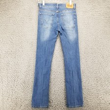 Levis Jeans Boys 16 Reg 28x28 Blue 511 Slim Fit Stretch Denim