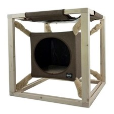 The QUAPAS CatCube With Hammock brings comfort and design For your cat - Large