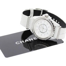 CHANEL J12 G.10 H4190 34mm Stainless Steel / Ceramic White #C23818