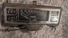 1946 1948 Plymouth Gauge Cluster Temperature Speedometer Vintage Mopar P 15
