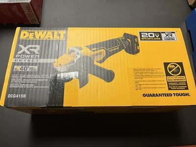 DeWALT DCG415B 20V XR 4-1/2'' - 5'' Brushless Paddle Angle Grinder - Bare Tool New