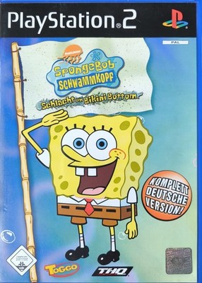 Spongebob Schwammkopf Schlacht um Bikini Bottom - PS 2  - Spiel - gebraucht