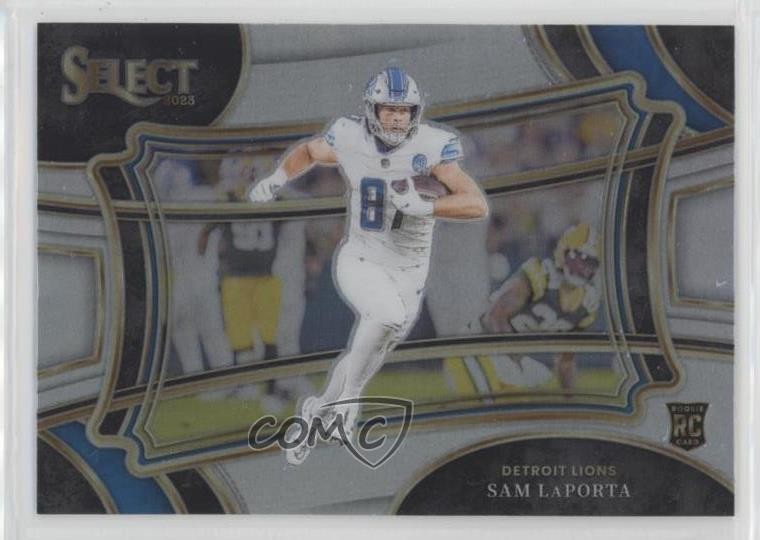 2023 Panini Select Field Level Silver Prizm Sam LaPorta #331 0nr3
