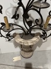 Wired cast iron urn Candle Holder 46 “ X  25” — photo 4