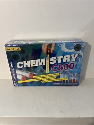 Thames & Kosmos Chemistry Chem C500 Science Kit Ages 10+ Brand New Sealed