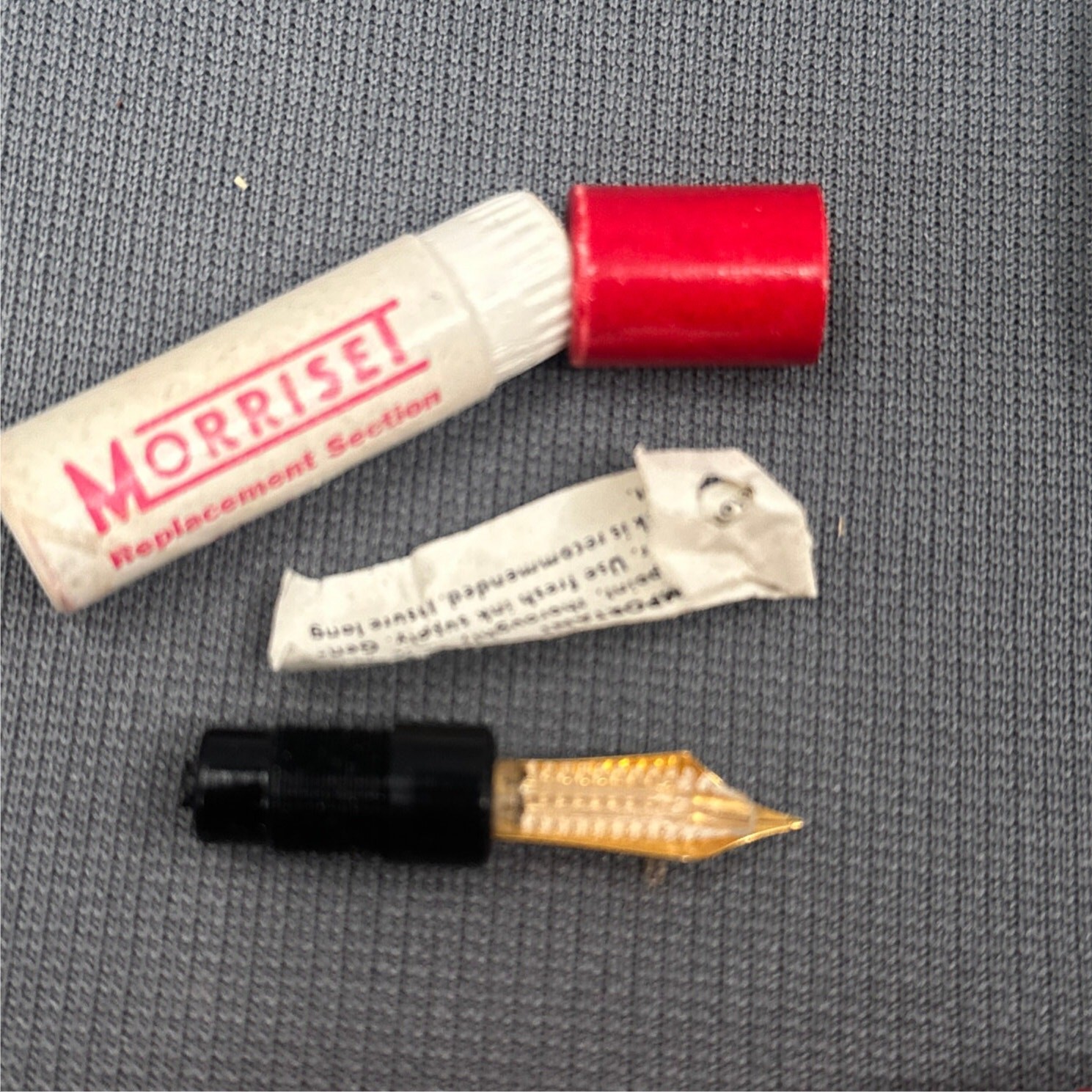 VTG Office Supply Lot Pencil Leads Dennison Reinforcements Tacks Scripto Mongol