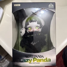 AUTHENTIC POP MART SKULLPANDA Lazy Panda Plush Doll Pendant