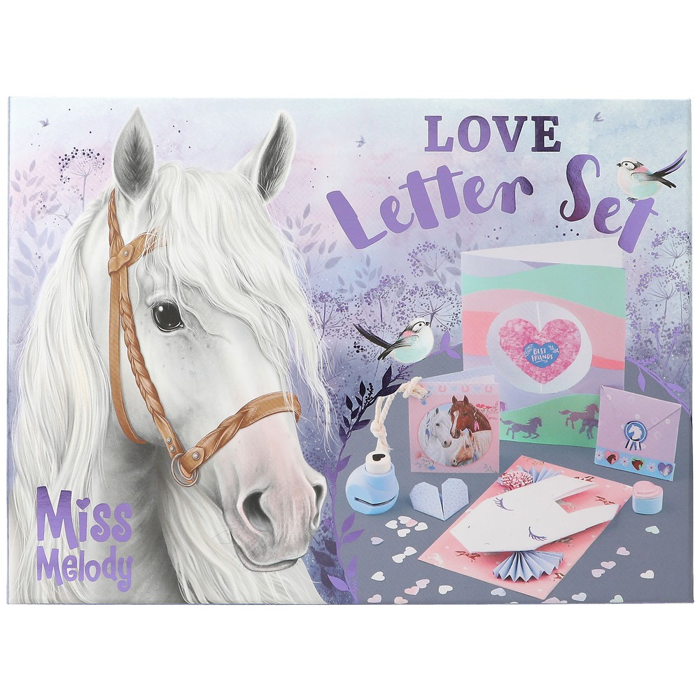 Depesche Miss Melody Love Letter Writing Set Stickers Ages 5+