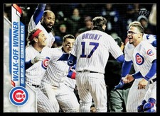 2020 Topps Walk-Off Winner #469 Chicago Cubs