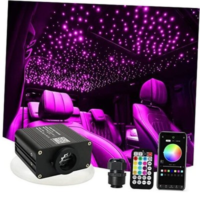 16W Starlight Headliner Kit Twinkle + Sound 600pcs - 9.8ft + Regular