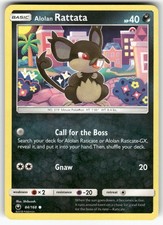 Alolan Rattata SM - Celestial Storm Common Pokemon Lightly played