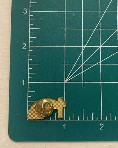 Vintage Christian Cross With Rainbow Religious Pride Gold Tone Lapel Pin - SP11 - Picture 3 of 3