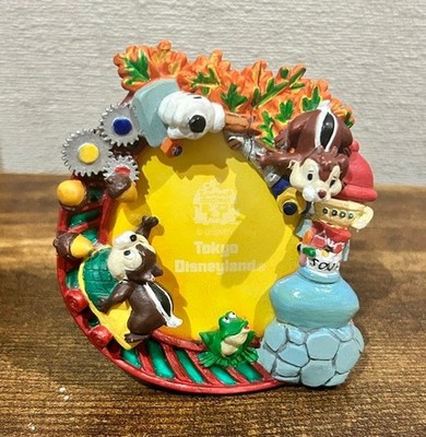 Chip N Dale Gadget's Go Coaster Small Photo Picture Frame 3.5  Tokyo Disney