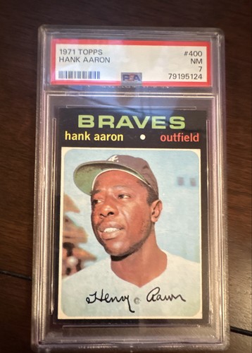 1971 Topps - Hank Aaron #400