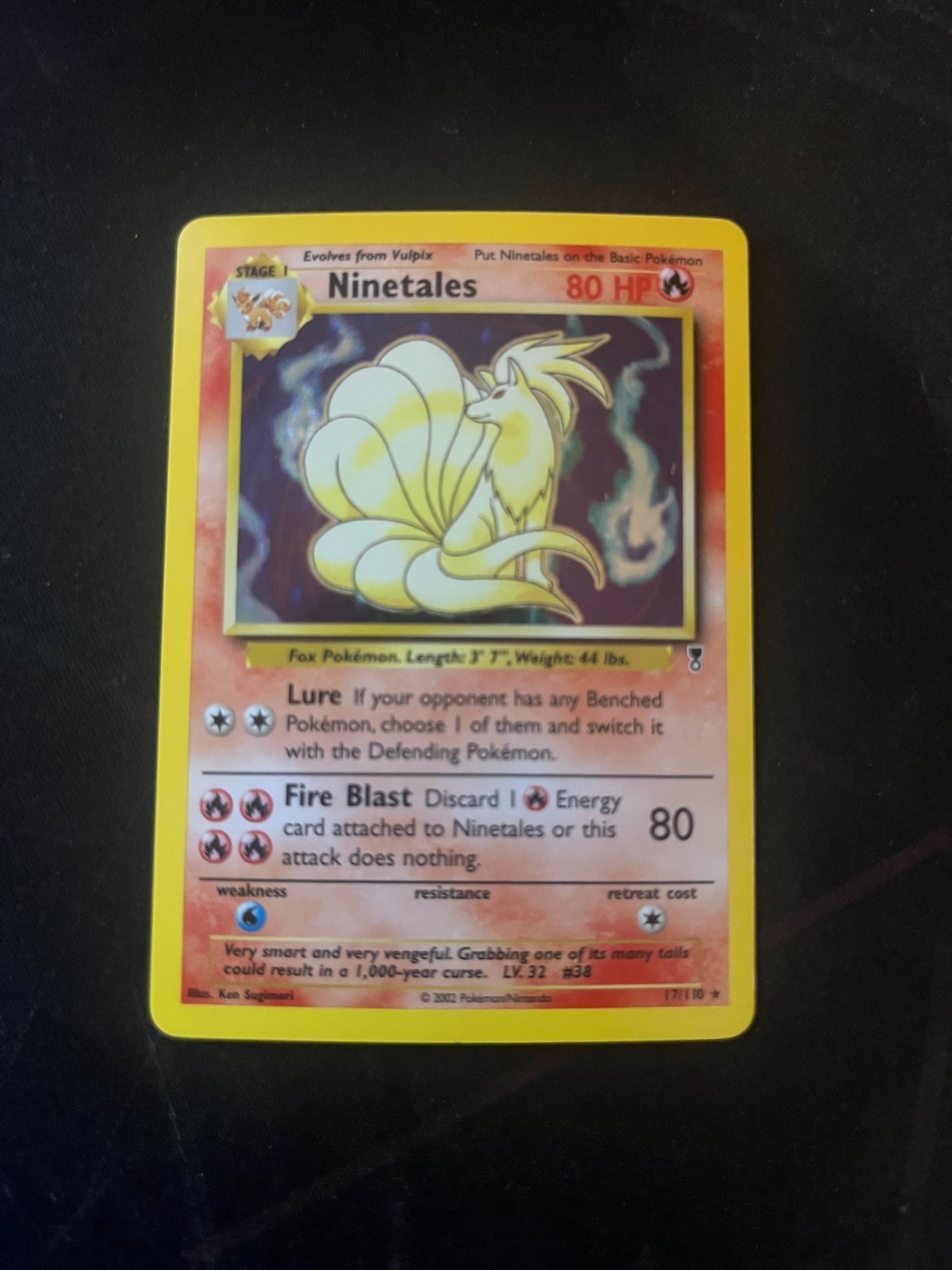 Ninetales #17/110 NM Pokemon Card