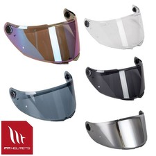 MT V-28B Braker Motorcycle Helmet Visor Anti-Fog Pinlock Ready Clear Smoke