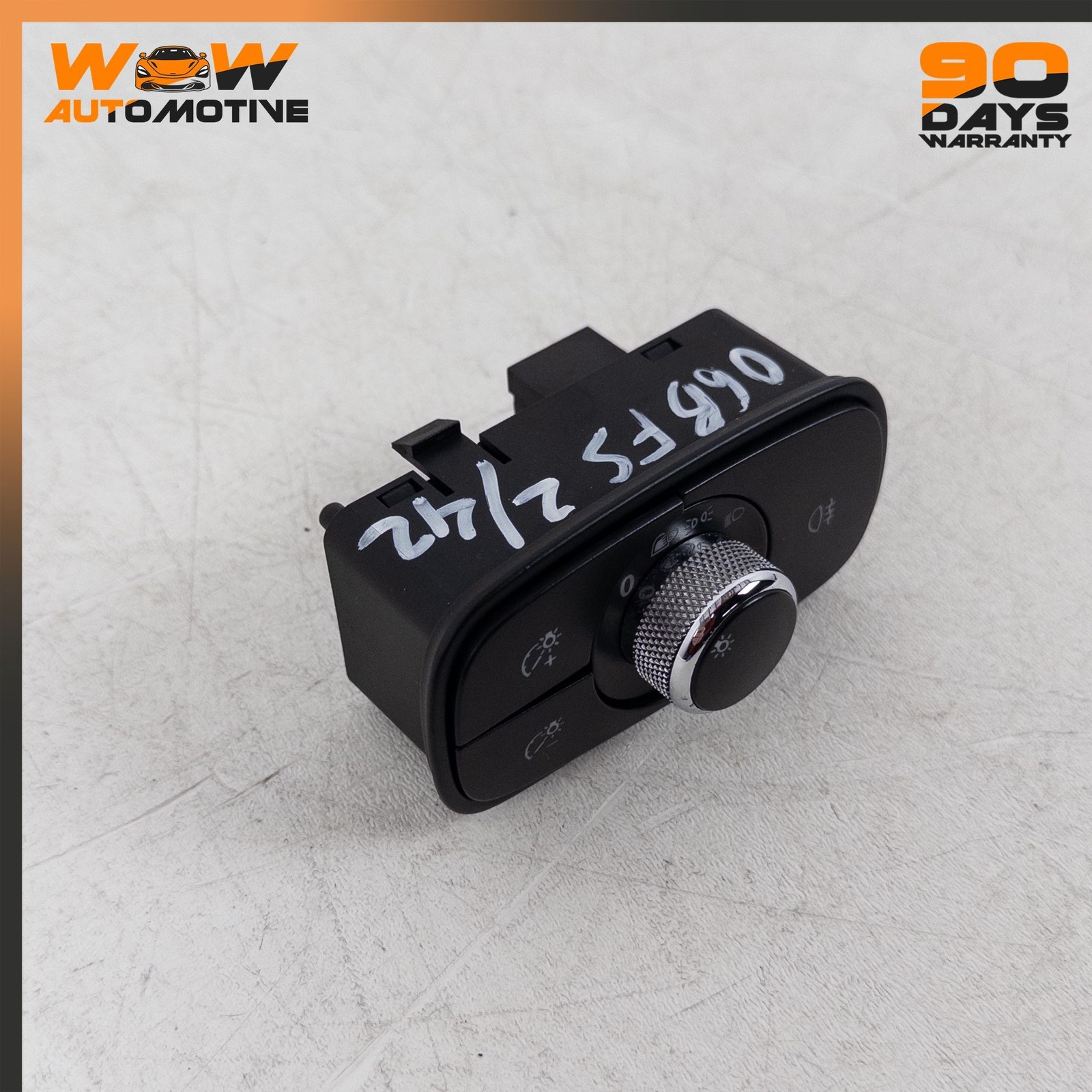 04-19 BENTLEY CONTINENTAL FLYING SPUR GTC GT FRONT HEADLAMP CONTROL SWITCH OEM